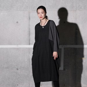 Casual Dress Bicolor One-piece Dress 【2024NEW】