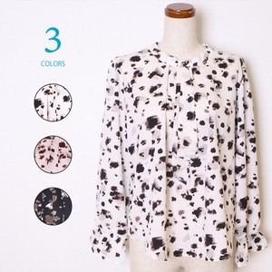 Button Shirt/Blouse Pudding Animal 2024 Spring/Summer