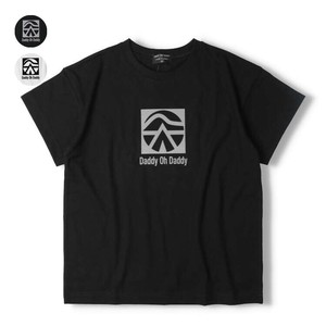 Kids' Short Sleeve T-shirt Printed Flocking Finish Made in Japan