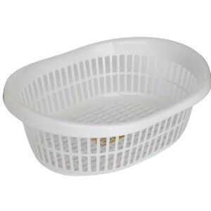 Laundry Item White Basket Made in Japan