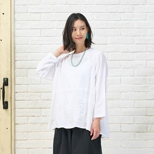 Button Shirt/Blouse Pullover Cotton Embroidered 2023 New
