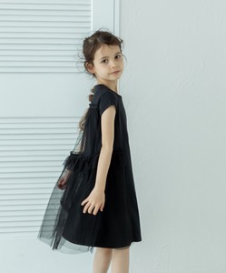 Kids' Casual Dress Tulle One-piece Dress Short-Sleeve