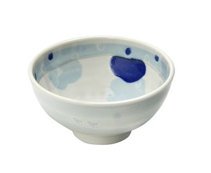 Rice Bowl Blue Made in Japan
