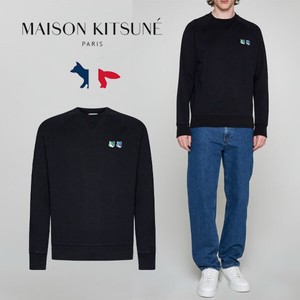 Maison Kitsune メンズ スウェット BLACK メゾンキツネ