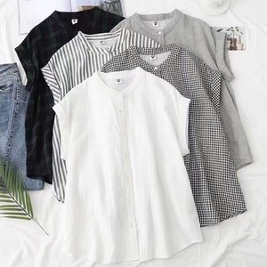 [SD Gathering] Button Shirt/Blouse Double Gauze Natural NEW