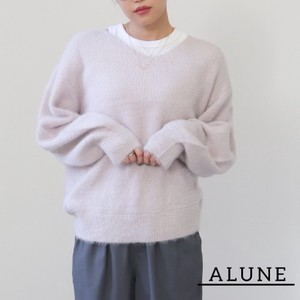 [SD Gathering] Sweater/Knitwear Knitted V-Neck Tops Feather Ladies