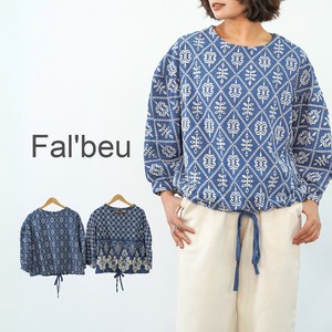 Tunic Pearl Button Cotton Embroidered 【2024NEW】