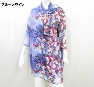 【春夏新商品】シフォンスカーフ・プリントワンピース