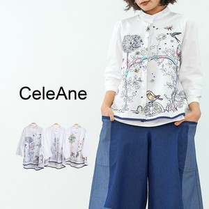 Button Shirt/Blouse Stand-up Collar Embroidered 【2024NEW】