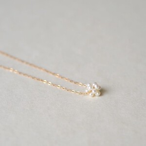 〔14kgf〕淡水パールベリーネックレス (pearl necklace)