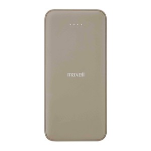 マクセル Maxell  USB Type-C対応モバイルバッテリー 10000mAh 薄型コンパクト ベージュ　MPC-CE10000BE