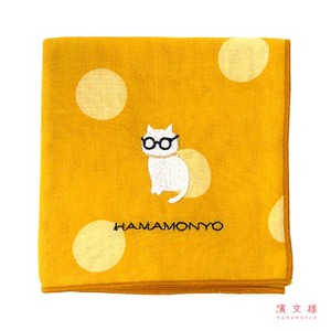 [SD Gathering] Gauze Handkerchief Reversible Polka Dot Made in Japan