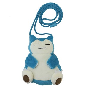 【ポーチ】ポケットモンスター ぬいぐるみネックポーチ カビゴン