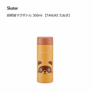 Water Bottle Japanese Raccoon Skater 300ml