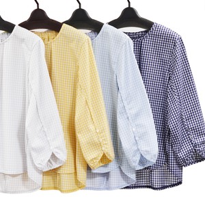 Button Shirt/Blouse Pullover NEW 2024 Spring Made in Japan