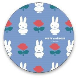 【ﾏﾘﾓｸﾗﾌﾄ】マウスパッド　MIFFY　AND　ROSE　ミッフィー