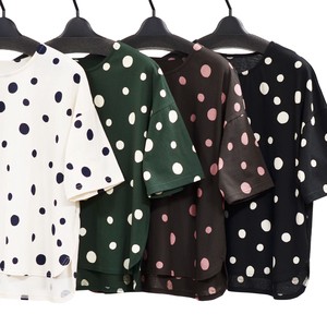 T-shirt Pullover Polka Dot Made in Japan