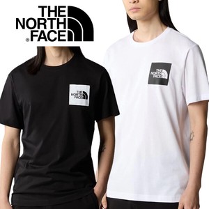 THE NORTH FACE メンズ 半袖 WHITE/BLACK ノースフェース