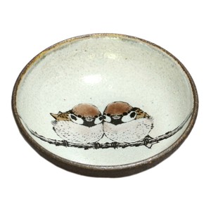 Kutani ware Barware Sparrows M Made in Japan