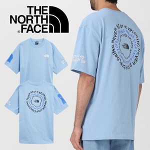 THE NORTH FACE メンズ 半袖 BLUE ノースフェース