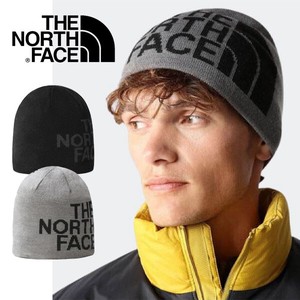 THE NORTH FACE ユニセックス 帽子 ニット帽 BLACK/GRAY ノースフェース