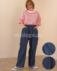 Denim Full-Length Pant Stripe Spring/Summer Denim Tapered Pants