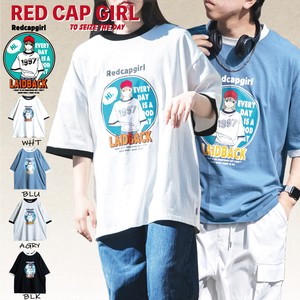 T 恤/上衣 RED CAP GIRL