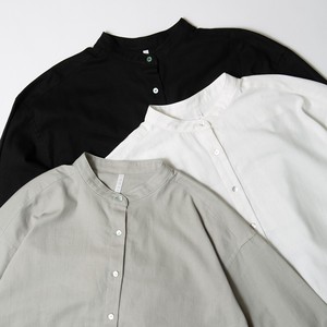 Button Shirt/Blouse Collar Blouse