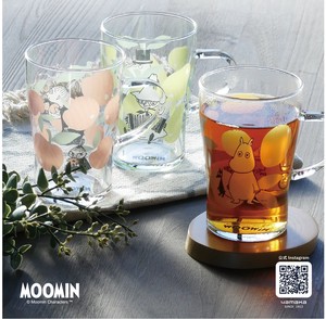 Drinkware Moomin Heat Resistant Glass Snufkin