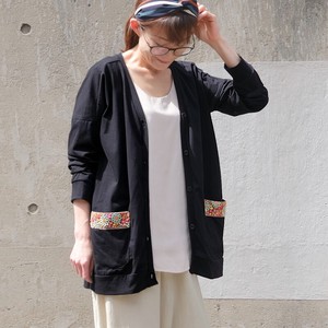 Cardigan Floral Pattern Pocket Cardigan Sweater Embroidered