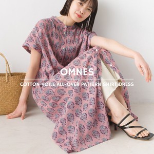 Casual Dress Cotton Voile One-piece Dress 2024 Spring/Summer
