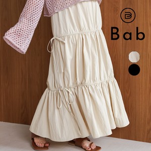 Skirt Ribbon Switching Tiered 2024 Spring/Summer