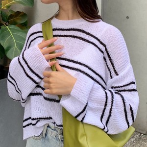 [SD Gathering] Sweater/Knitwear Pullover Knitted Border