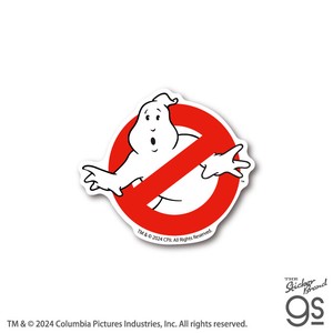 ゴーストバスターズ ダイカットステッカー ロゴ01 映画 Ghostbusters コメディ SF アメリカ グッズ GSB001
