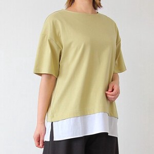 T-shirt T-Shirt Layered Short-Sleeve 2024 Spring/Summer
