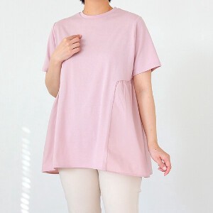 T-shirt Tunic Short-Sleeve 2024 Spring/Summer