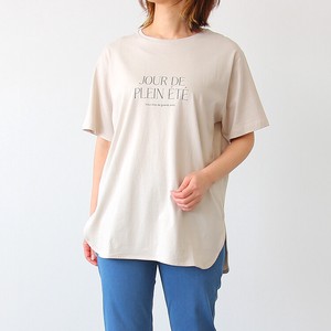 Tunic Tunic T-Shirt Short-Sleeve 2024 Spring/Summer