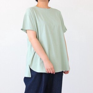 Tunic Tunic Oversized T-Shirt Short-Sleeve 2024 Spring/Summer