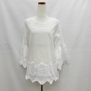 Button Shirt/Blouse Pullover 7/10 length 2024 Spring/Summer