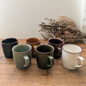 美浓烧 茶杯 小鸟 自然 6颜色 日本制造