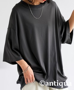 Antiqua T-shirt Plain Color Tops Ladies' Short-Sleeve Cool Touch NEW