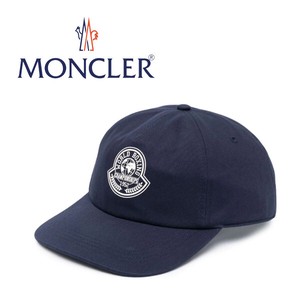 MONCLER メンズ CAP 帽子 BLACK モンクレール