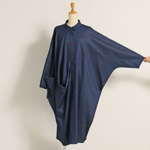 Pre-order Full-Length Pant Denim One-piece Dress 2024 Spring/Summer