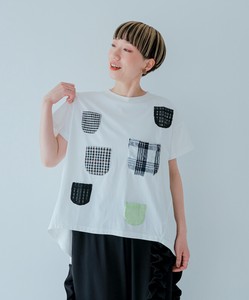 SALE【unica】　ポケットいっぱいデザインTシャツ　LADIES