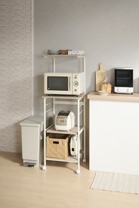 ◎直送可◎レンジワゴン　トースターが置けるワゴン
