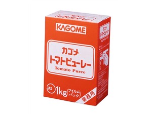 カゴメ トマトピューレー フィルムパック 1kg x10 【業務用】【飲食店向け】