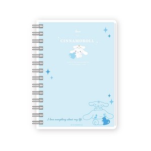 【5月入荷予定】サンリオキャラクターズ デコレクションノートブック ブルー＆ホワイト