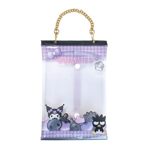 Key Ring Pouch Outing black Sanrio Characters