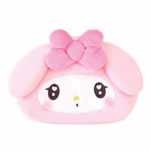 Key Ring Pouch Sanrio My Melody Face Plushie