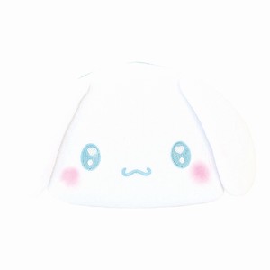 Key Ring Pouch Sanrio Cinnamoroll Face Plushie